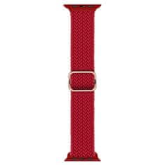 BStrap Elastic Nylon pašček za Apple Watch 38/40/41mm, red