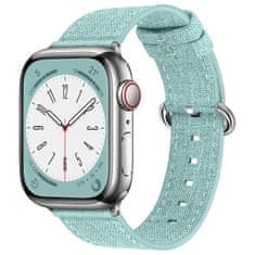 BStrap Denim pašček za Apple Watch 38/40/41mm, light green