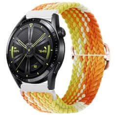 BStrap Elastic Nylon pašček za Samsung Galaxy Watch Active 2 40/44mm, fragrant orange