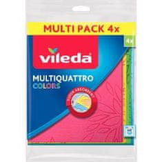 Vileda MULTIQUATTRO BARVE KRPA 4PCS