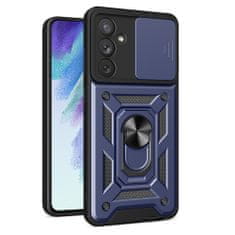 slomart hybrid armor camshield case for samsung galaxy a54 5g oklepno ohišje s pokrovom za kamero blue