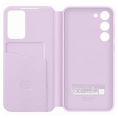 Samsung Samsung Galaxy S23+ Smart View Denarnica Card Flip Case lila