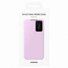 Samsung Samsung Galaxy S23+ Smart View Denarnica Card Flip Case lila