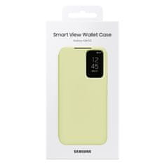 Samsung Galaxy A54 5G Smart View Card Denarnica flip cover limetno zelena