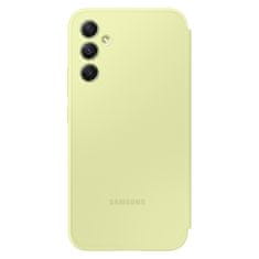 Samsung Galaxy A34 5G Smart View Card Denarnica flip cover limetno zelena