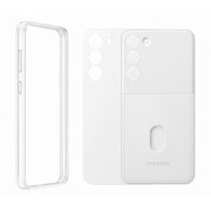 Samsung Ohišje s snemljivo hrbtno stranjo Samsung Galaxy S23+ Frame Cover white