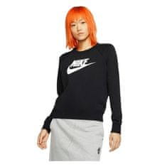 Nike Športni pulover črna 158 - 162 cm/XS Essentials Crew Flc Hbr