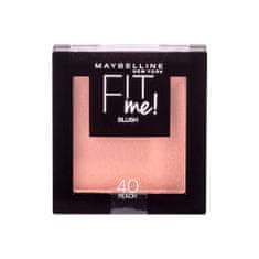 Maybelline Fit Me! posvetlitveno rdečilo 5 g Odtenek 40 peach