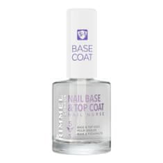 Rimmel Nail Nurse 5in1 Base & Top Coat negovalen lak za nohte 12 ml