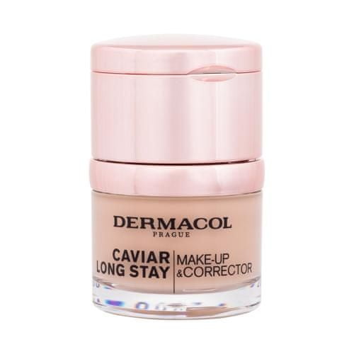 Dermacol Caviar Long Stay Make-Up & Corrector podlaga in korektor s kaviarjem 30 ml