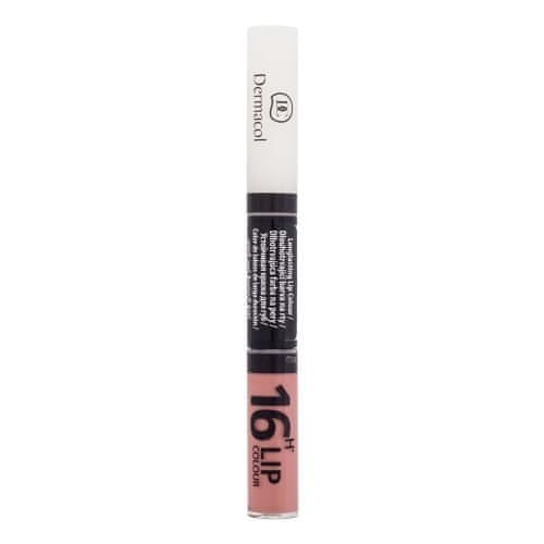 Dermacol 16H Lip Colour dvofazna šminka in glos za ustnice 2v1 4.8 g