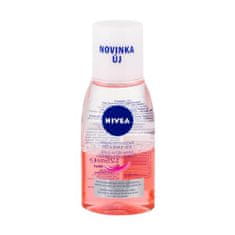 Nivea Gentle Caring dvofazni odstranjevalec ličil za oči in obraz 125 ml