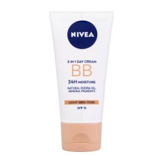 Nivea BB Cream 5in1 Day Cream SPF15 vlažilna bb krema 50 ml Odtenek light