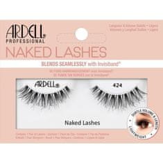 Ardell Naked Lashes 424 umetne trepalnice za naraven videz 1 kos Odtenek black