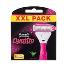 Wilkinson Sword Quattro For Women Set nadomestne britvice 6 kos za ženske