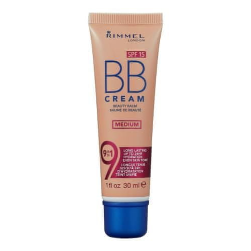 Rimmel BB Cream 9in1 SPF15 dolgoobstojna in vlažilna bb krema 30 ml