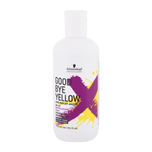 Schwarzkopf Prof. Goodbye Yellow pH 4.5 Neutralizing Wash šampon za nevtralizacijo rumenih tonov v svetlih laseh za ženske