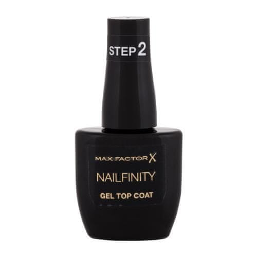 Max Factor Nailfinity Gel Top Coat nad lak za nohte 12 ml Odtenek 100 the finale