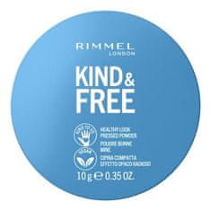 Rimmel Kind & Free Healthy Look Pressed Powder puder v prahu 10 g Odtenek 010 fair