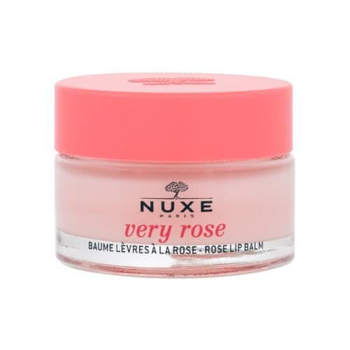 Nuxe Very Rose naravni balzam za ustnice z oljem vrtnice 15 g