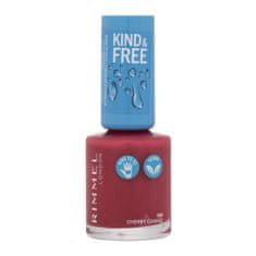 Rimmel Kind & Free lak za nohte 8 ml Odtenek 166 cherry chance