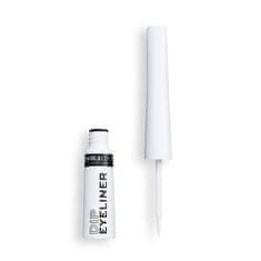 Revolution Dip Eyeliner dolgo obstojno tekoče črtalo za oči 5 ml Odtenek white