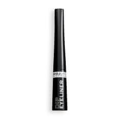 Revolution Dip Eyeliner dolgo obstojno tekoče črtalo za oči 5 ml Odtenek black