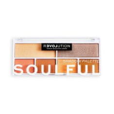 Revolution Colour Play Shadow Palette paletka senčil za oči 5.2 g Odtenek soulful