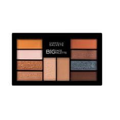 Gabriella Salvete Big Face Palette paletka senčil za oči, bronzerja in osvetljevalca 20 g Odtenek 02