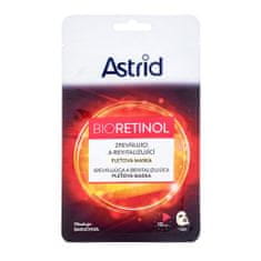 Astrid Bioretinol Tissue Mask učvrstitvena in revitalizacijska maska za obraz 1 kos za ženske