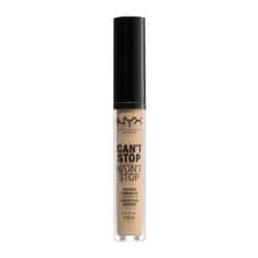 NYX Can't Stop Won't Stop Contour Concealer izjemno prekriven in dolgoobstojen tekoči korektor 3.5 ml Odtenek 07 natural