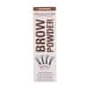 Makeup Revolution Brow Powder Stamp & Stencil puder za obrvi s šablonami 0.65 g Odtenek ash brown