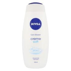 Nivea Creme Soft kremni gel za prhanje 500 ml za ženske