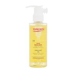 Topicrem DA Emollient Oil 145 ml pomirjajoče olje za telo za atopično kožo unisex