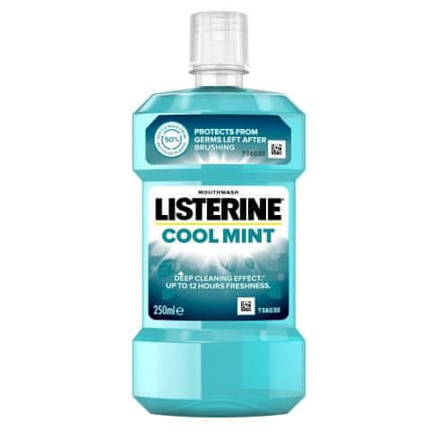 Listerine Cool Mint Mouthwash ustna vodica za svež dah in zaščito pred zobnimi oblogami