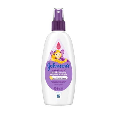 JOHNSON´S Strength Drops Kids Conditioner Spray krepitven balzam v spreju za otroke