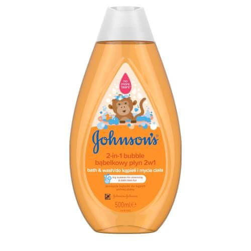 JOHNSON´S Kids 2-in-1 Bubble Bath & Wash kopalna pena 500 ml za otroke