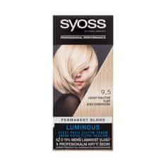 Syoss Permanent Coloration Permanent Blond trajna barva za lase 50 ml Odtenek 9-5 frozen pearl blond za ženske