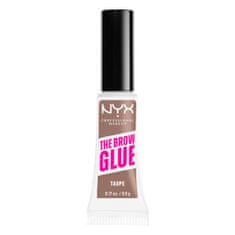 NYX The Brow Glue Instant Brow Styler obarvan gel za obrvi z izjemno fiksacijo 5 g Odtenek 02 taupe