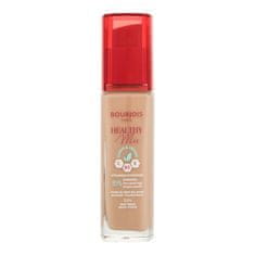 Bourjois Paris Healthy Mix Clean & Vegan Radiant Foundation vlažilen in osvetljevalni puder 30 ml Odtenek 55n deep beige