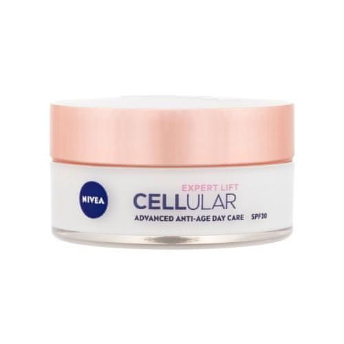 Nivea Cellular Expert Lift Advanced Anti-Age Day Cream SPF30 hialuronska krema za obraz z zaščito za ženske