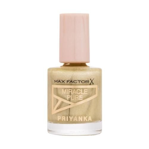 Max Factor Priyanka Miracle Pure negovalen lak za nohte 12 ml Odtenek 714 sunrise glow