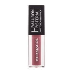 Dermacol Hyaluron Hysteria Matte Liquid Lipstick dolgoobstojna mat šminka 4.5 ml Odtenek 06