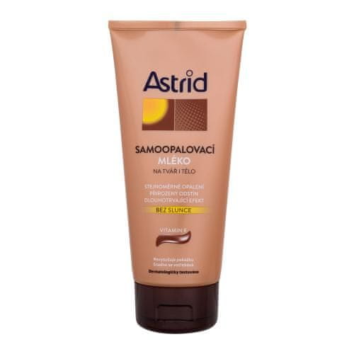 Astrid Self Tan Milk samoporjavitveni losjon za telo in obraz unisex