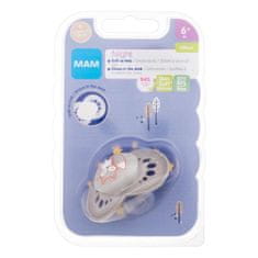 MAM Night Silicone Pacifier 6m+ Fox svetleča silikonska duda 1 kos