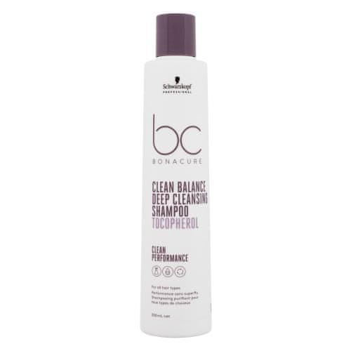 Schwarzkopf Prof. BC Bonacure Clean Balance Tocopherol Shampoo šampon za globinsko čiščenje za ženske