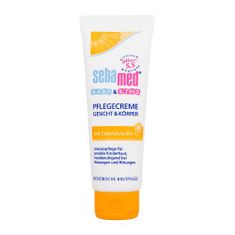 Sebamed Baby Care Cream Face & Body With Calendula pomirjajoča in zaščitna krema za telo in obraz 75 ml za otroke