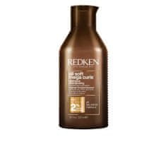 Redken All Soft Mega Curls Shampoo 300 ml negovalen in vlažilen šampon za kodraste lase za ženske