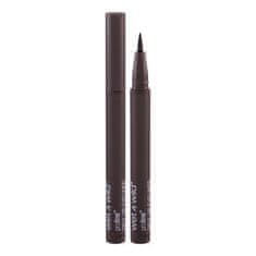 Wet n wild Pro Felt Tip hitro sušeče črtalo za oči 0.5 g Odtenek dark brown