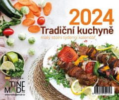 Koledar 2024 Tradicionalna kuhinja, miza, tedenski, 150 X 130 mm